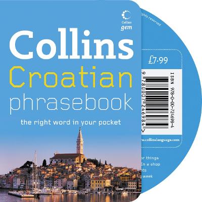 Book cover for Croatian Phrasebook and CD Pack