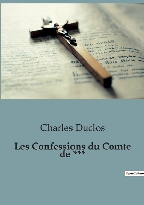 Book cover for Les Confessions du Comte de ***