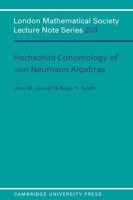 Book cover for Hochschild Cohomology of Von Neumann Algebras