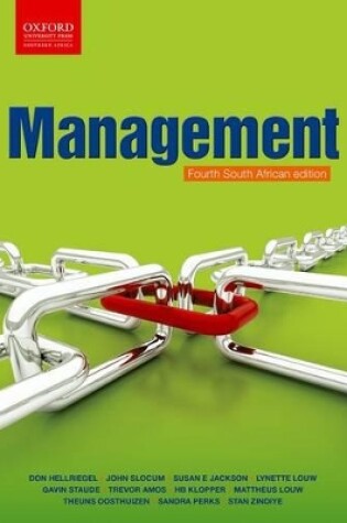 Cover of Management 4th South African edition
