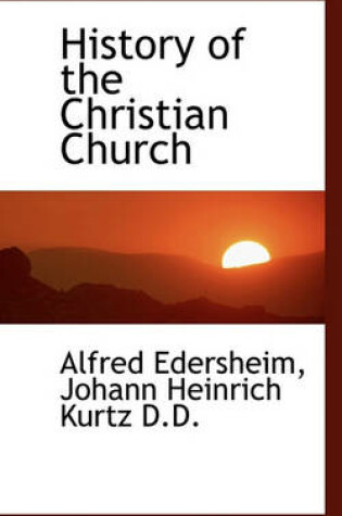 Cover of History of the Christian Church
