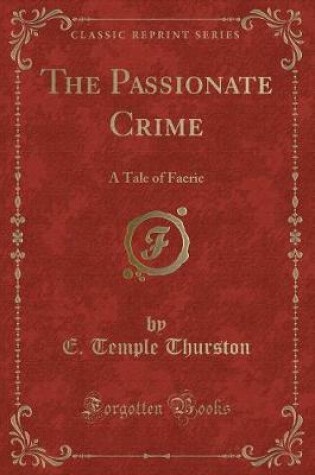 Cover of The Passionate Crime