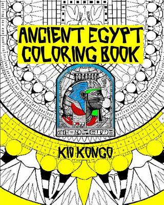 Book cover for Ancient Egypt Coloring Book