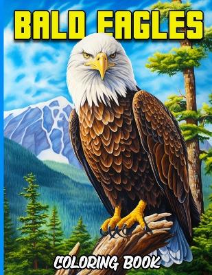Book cover for Bald Eagles Coloring Book
