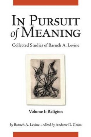 Cover of In Pursuit of Meaning