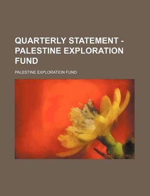 Book cover for Quarterly Statement - Palestine Exploration Fund