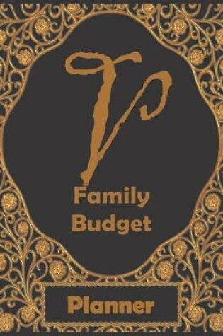 Cover of V Family Budget Planner