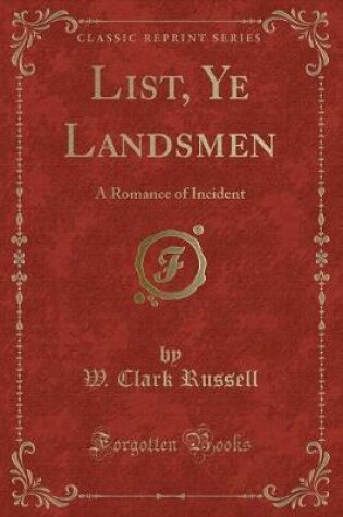 Cover of List, Ye Landsmen