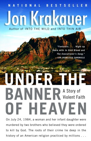 Book cover for Under the Banner of Heaven