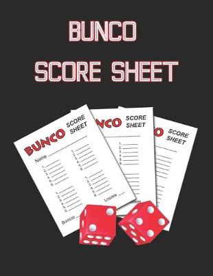 Book cover for Bunco Score Sheets