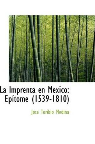 Cover of La Imprenta En Mexico