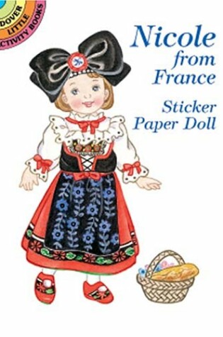 Cover of Nicole from France Sticker Paper Doll