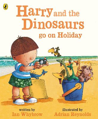 Cover of Harry and the Bucketful of Dinosaurs go on Holiday