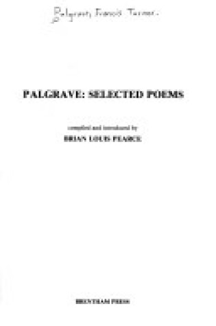 Cover of Selected Poems