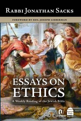 Book cover for Essays on Ethics