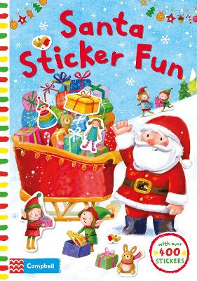 Book cover for Santa Sticker Fun