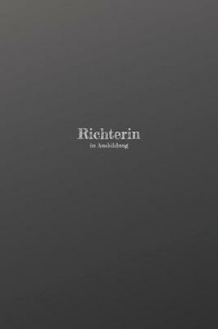 Cover of Richterin in Ausbildung