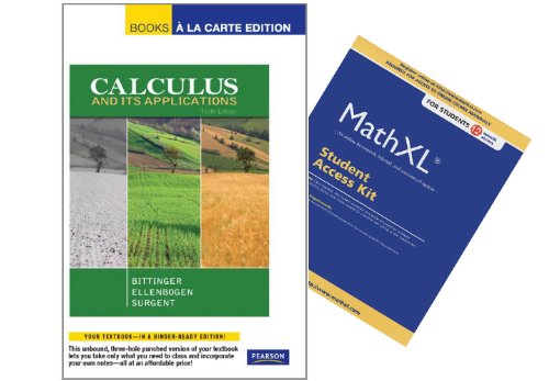 Book cover for Calculus and Its Applications with Mathxl (12-Month Access)