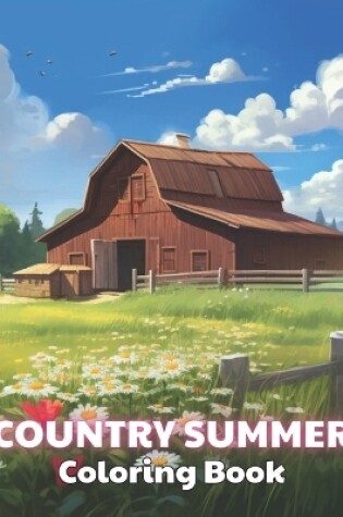 Cover of Country Summer Coloring Book