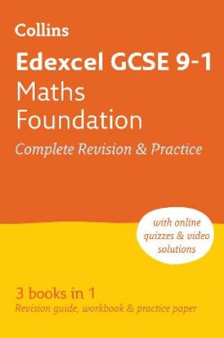 Cover of Edexcel GCSE 9-1 Maths Foundation All-in-One Complete Revision and Practice