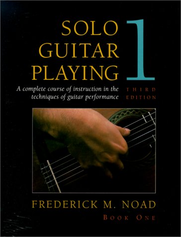 Book cover for Solo Guitar Playing Book 1