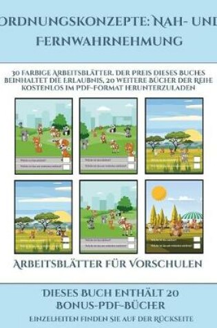 Cover of Arbeitsblätter für Vorschulen (Ordnungskonzepte