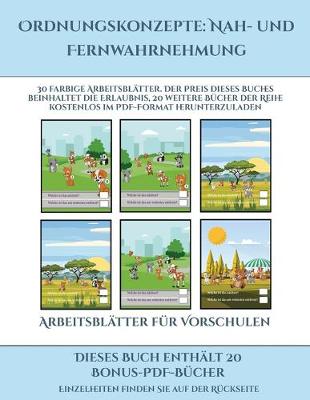 Book cover for Arbeitsblätter für Vorschulen (Ordnungskonzepte