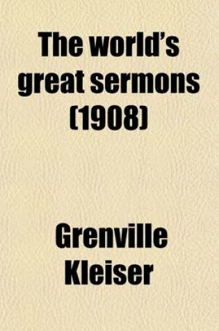 Cover of The World's Great Sermons (1908)