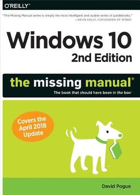 Book cover for Windows 10: The Missing Manual