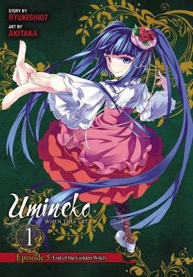 Book cover for Umineko WHEN THEY CRY Episode 5: End of the Golden Witch, Vol. 1