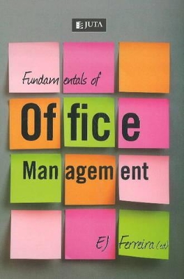 Book cover for Fundamentals of office management