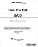 Book cover for Bats