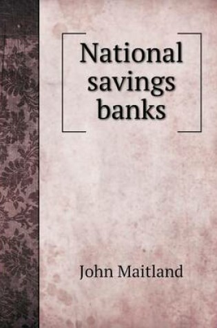 Cover of National savings banks