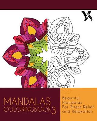 Book cover for Mandalas Coloring Book 3