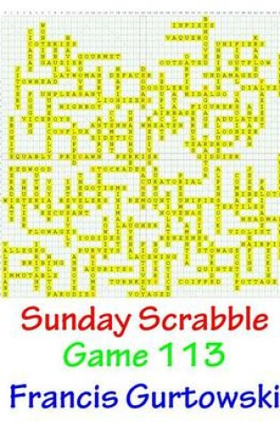 Cover of Sunday Scrabble Game 113