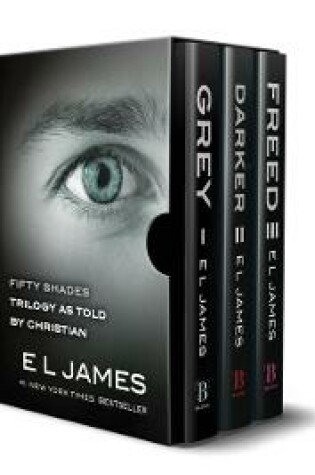 Cover of Fifty Shades as Told by Christian Trilogy