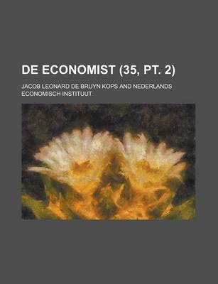 Book cover for de Economist (35, PT. 2 )