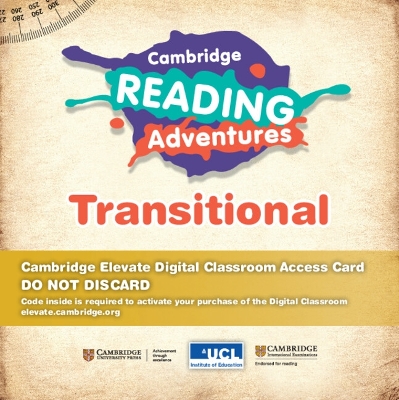 Book cover for Cambridge Reading Adventures Green to White Bands Transitional Digital Classroom Access Card (1 Year Site Licence)
