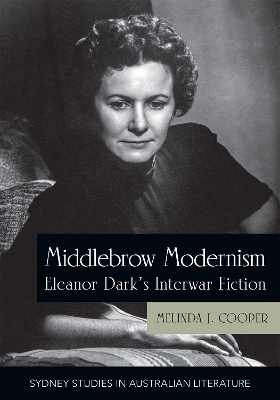 Book cover for Middlebrow Modernism