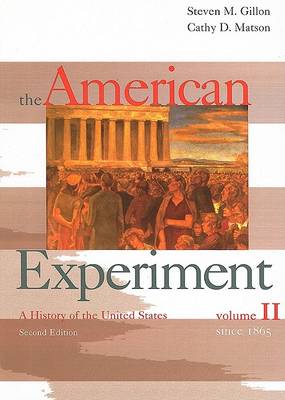 Book cover for The American Experiment, Volume II