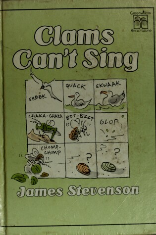 Cover of Clams Can't Sing