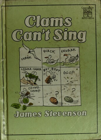 Cover of Clams Can't Sing