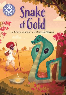 Book cover for Reading Champion: The Snake of Gold