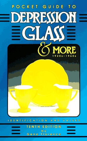 Book cover for Pocket Guide to Depression Glass and More, 1920-60's