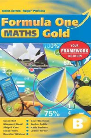 Cover of Formula One Mathematics Gold B - Year 8