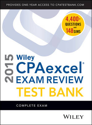 Book cover for Wiley CPAexcel Exam Review 2015 Test Bank