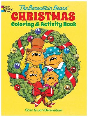 Book cover for The Berenstain Bears' Christmas Coloring and Activity Book