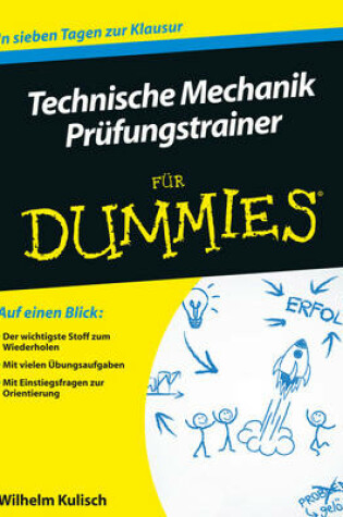 Cover of Technische Mechanik Prufungstrainer für Dummies
