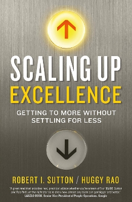 Book cover for Scaling up Excellence