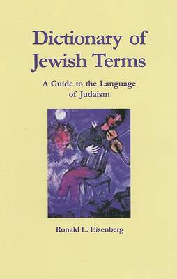 Book cover for Dictionary of Jewish Terms